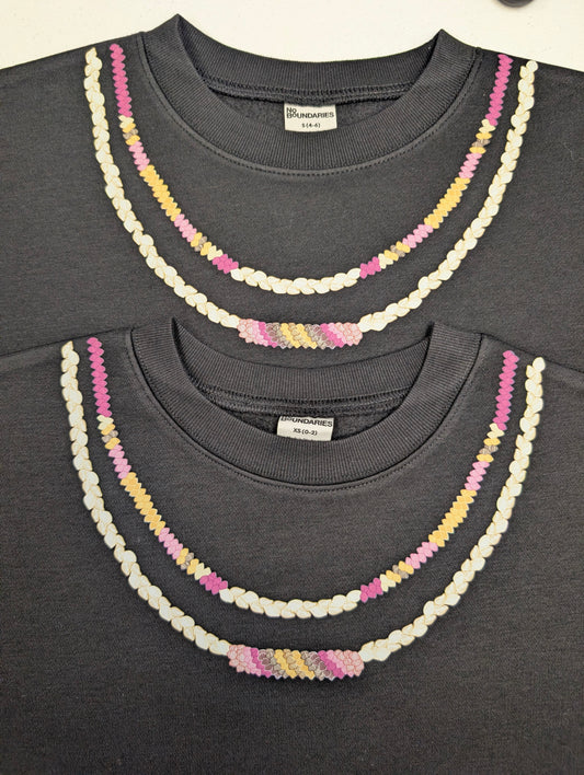 Ni'ihau Shell Lei Crop Top