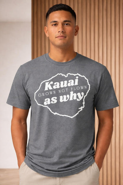 Close-up of the model wearing Kauai As Why