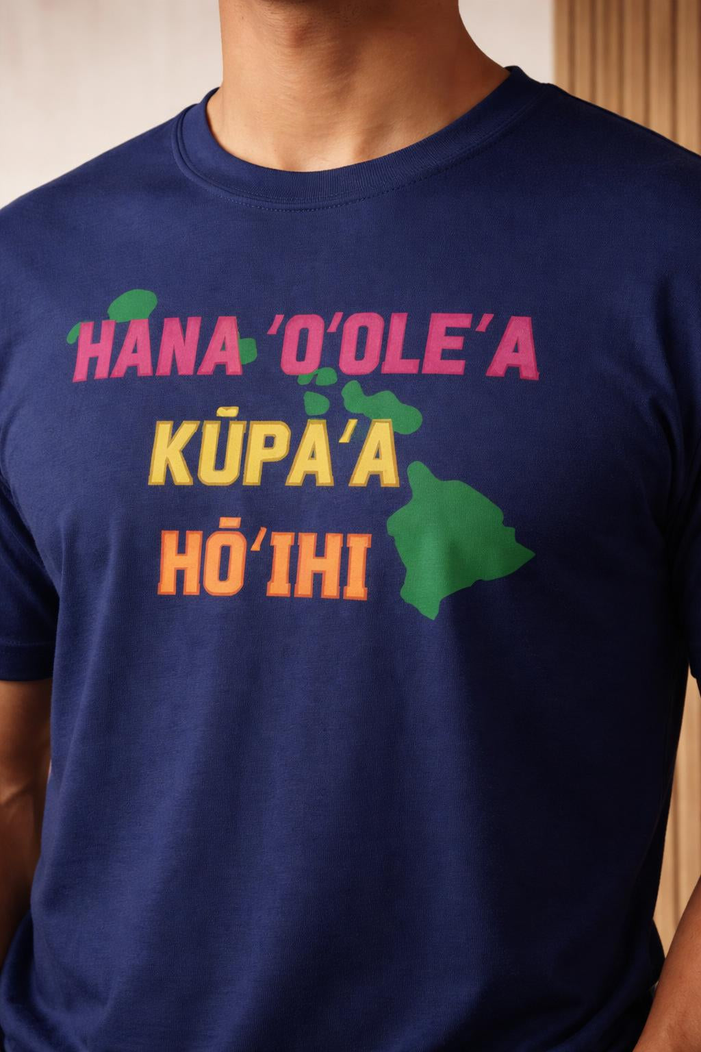 Detail shot of Hustle Loyalty Respect