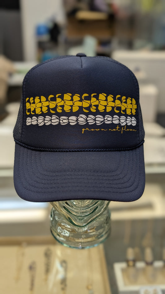 Puakenikeni and Pikake Trucker Hat