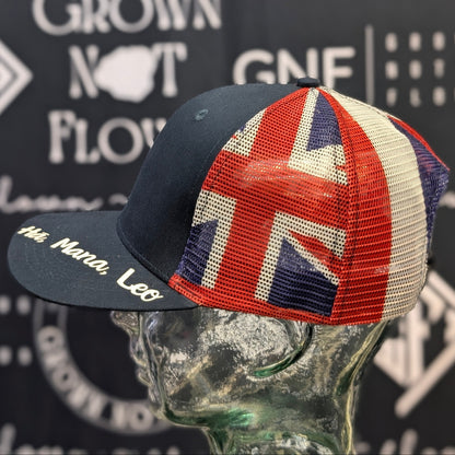Grown Not Flown Hawaiian Flag Mesh Snapback