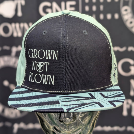 Grown Not Flown Hawaiian Flag Snapback