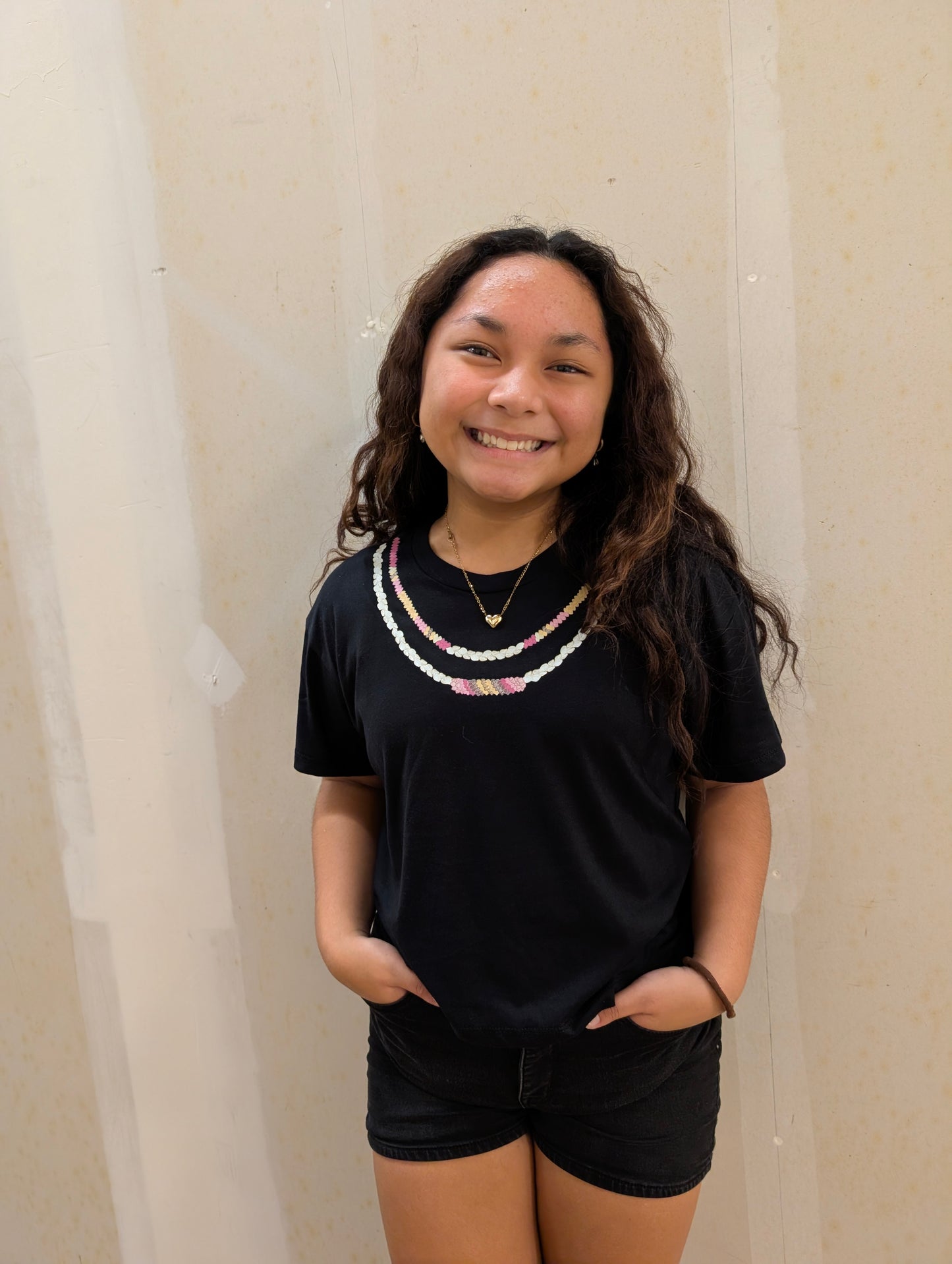 Ni'ihau Shell Lei Crop Top