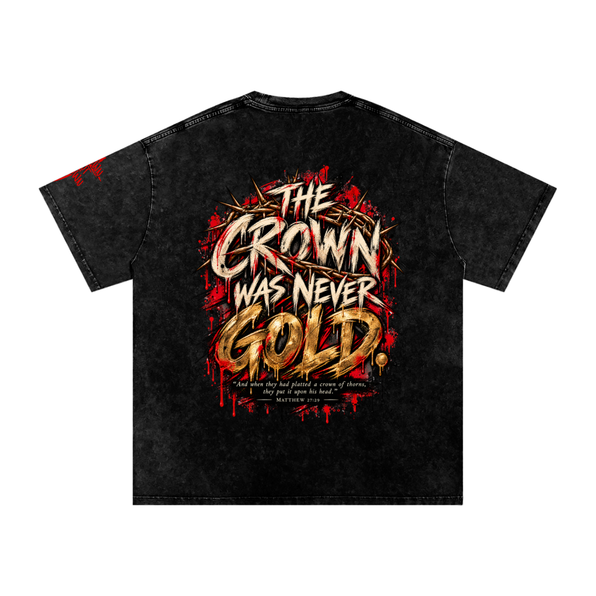 The Crown Was Never Gold | Rooted By HIS Design