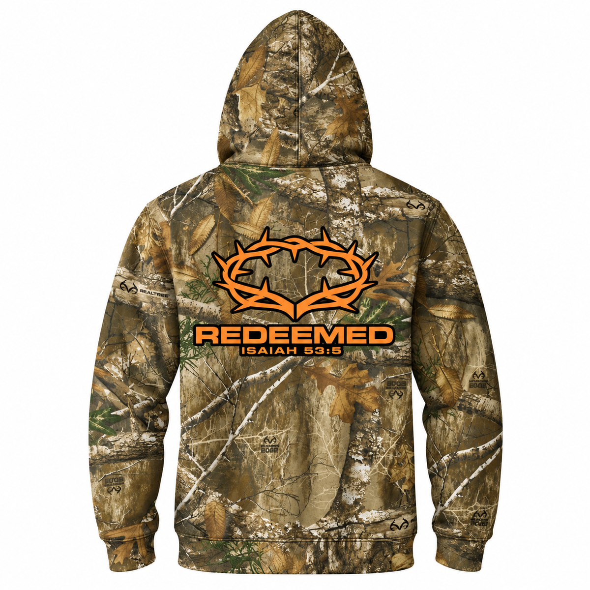 Rooted By HIS Design Redeemed Hoodie