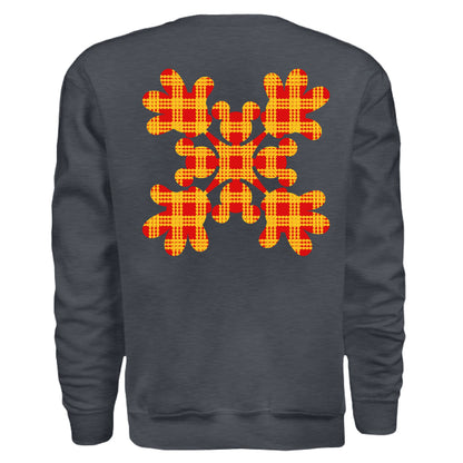 DARK HEATHER - BACK