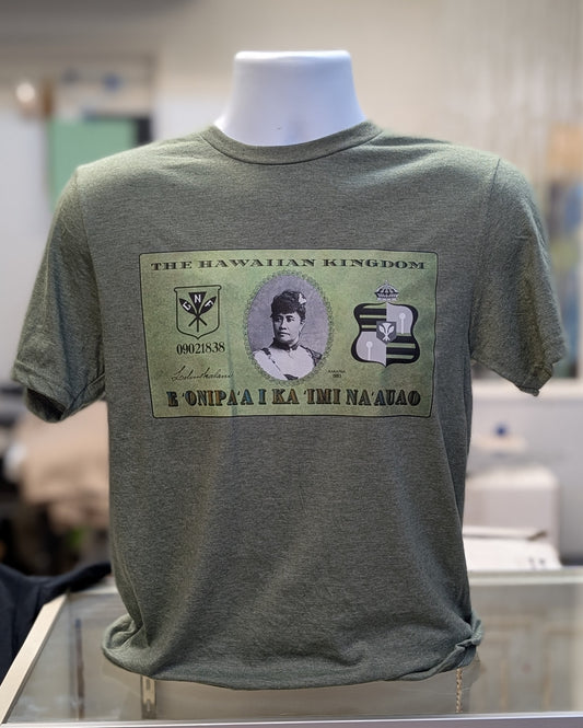 Queen Liliʻuokalani Kanaka Kala T-Shirt